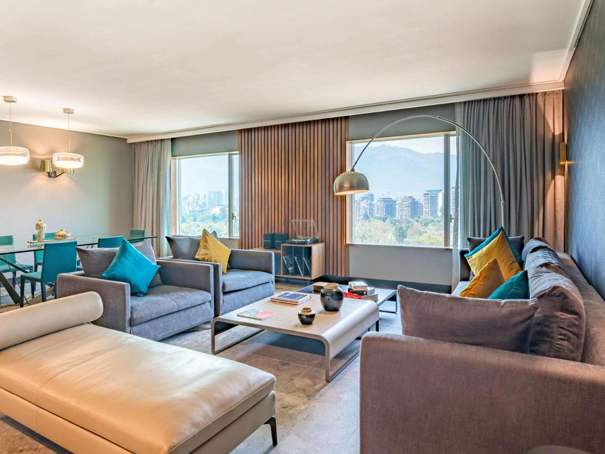Pullman Santiago Vitacura מראה חיצוני תמונה A suite at the hotel