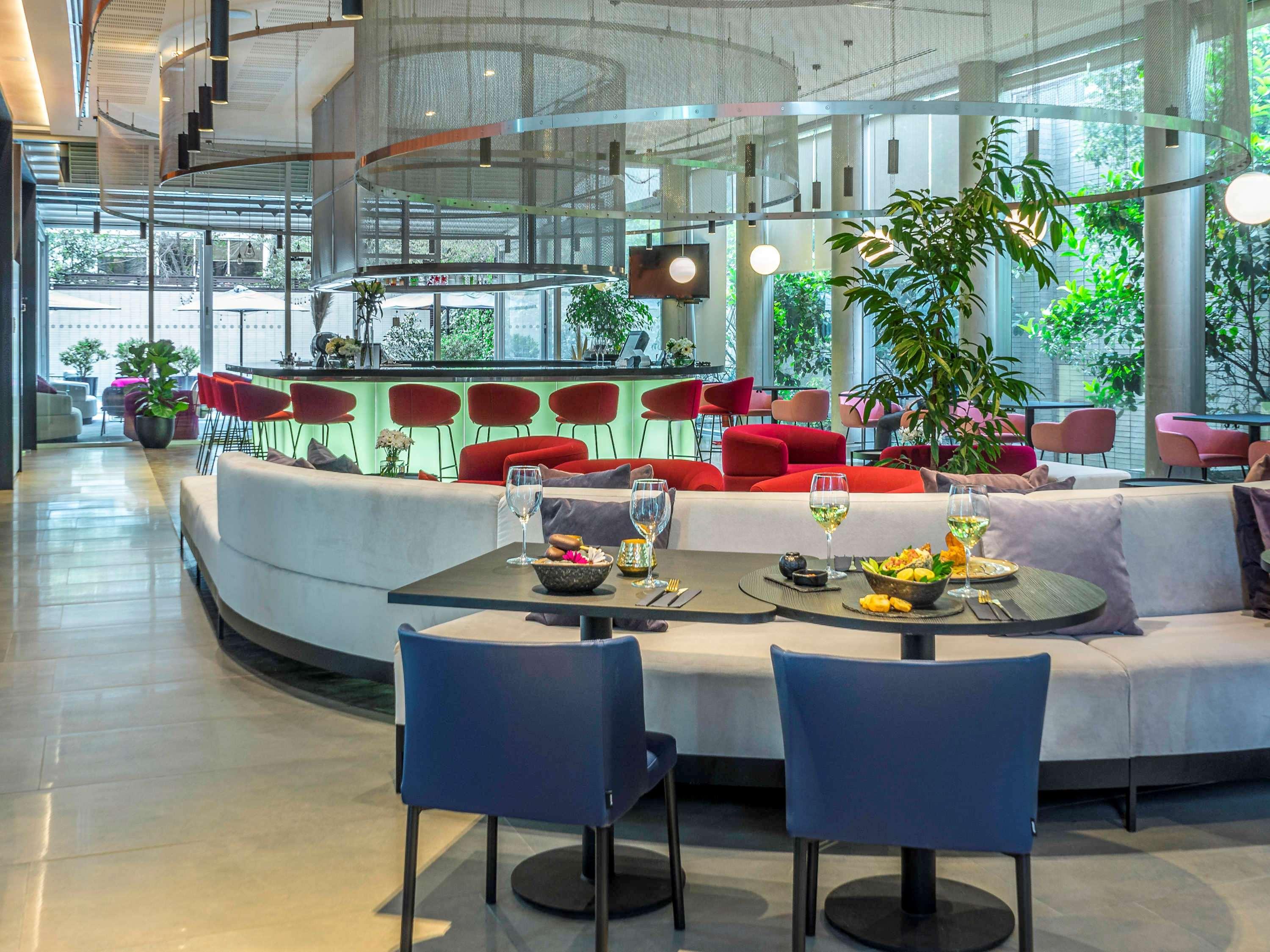 Pullman Santiago Vitacura מראה חיצוני תמונה The restaurant